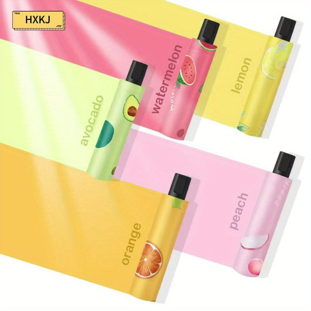 Parapluie pliant compact avec design de tranche de melon - Imperméable, protection UV, coupe-vent, parapluie de voyage portable avec cadre en métal, séparation sèche\u002Fliquide, équipement de pluie compact, favori des étudiants, parapluie mignon