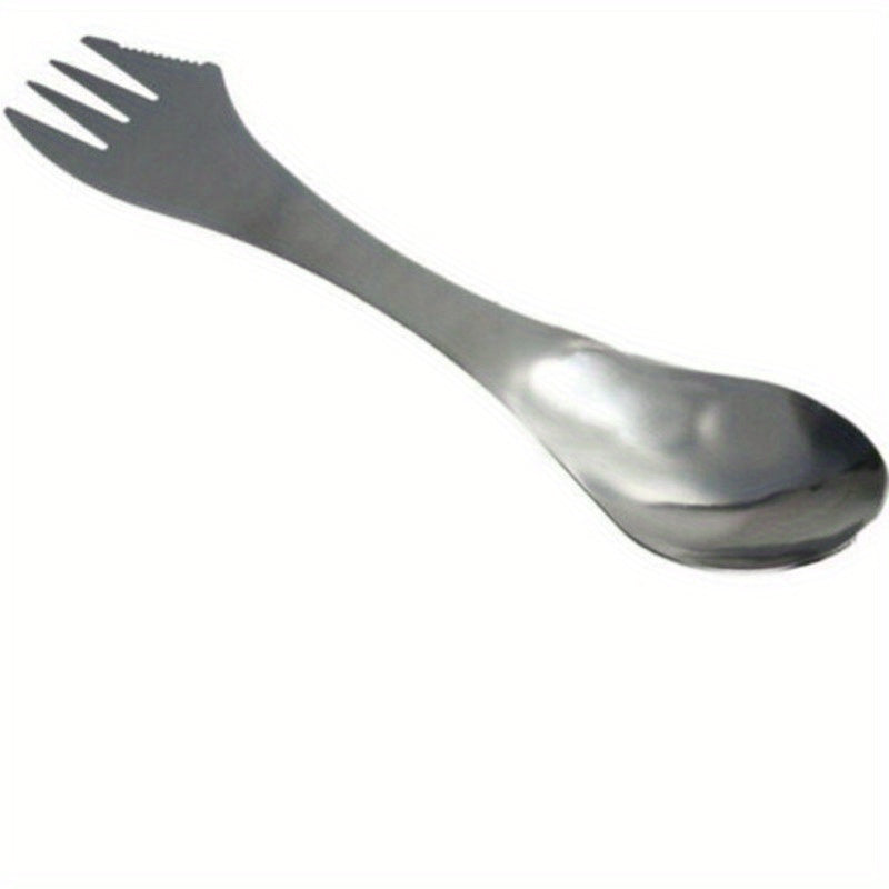 Durable and Versatile 3in 1 Utensils Spork Combo with Cutter for Traveling and Camping