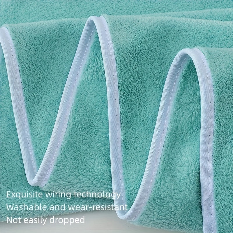 29.53*13.78inch 1pc Cartoon Swan Kid's Bath Towel, Premium Skin-friendly Soft Hand Towel, Absorbent Quick-drying Face Towel, Bathroom Supplies, Home Supplies