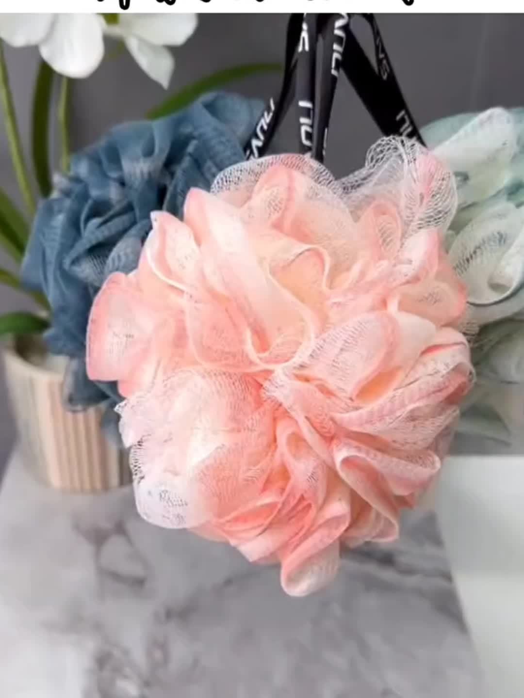 Lot de 3 boules de bain - Convient aux adultes et aux enfants, crée beaucoup de mousse, douces et confortables, pour une utilisation en bain.