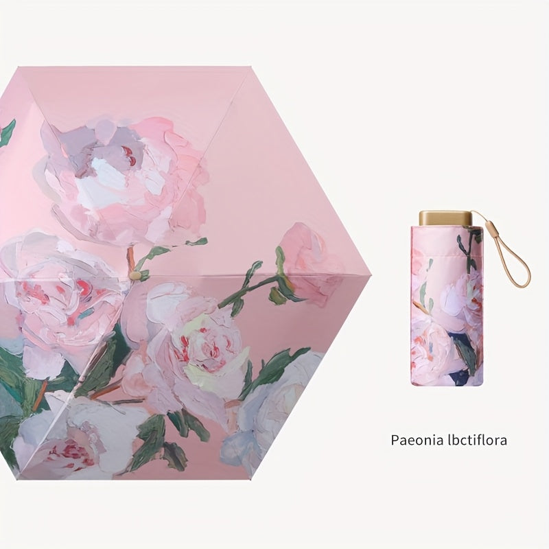 Parasol de Soleil Léger et Compact pour Toutes Saisons avec Protection UV pour Femmes