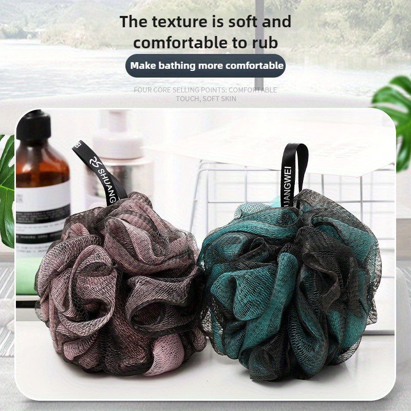 Lot de 3 boules de bain - Convient aux adultes et aux enfants, crée beaucoup de mousse, douces et confortables, pour une utilisation en bain.