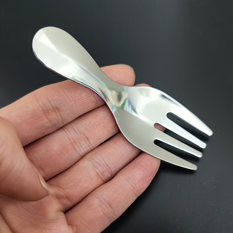 Mini Spoon and Fork, Portable Tableware for Outdoor Camping, Hiking, Lunch, Camping Cooking - Durable Tablewar