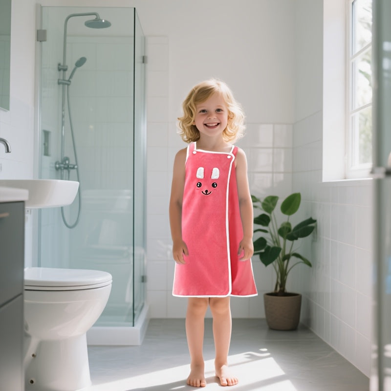 A Wearable Bath Skirt, a Cute Rabbit Ear Bathrobe, a Warm Thick Bathrobe, a Sauna Beach Pool Towel, And a Soft Absorbent Bath Towel.