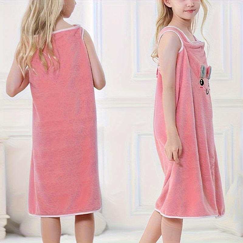 A Wearable Bath Skirt, a Cute Rabbit Ear Bathrobe, a Warm Thick Bathrobe, a Sauna Beach Pool Towel, And a Soft Absorbent Bath Towel.