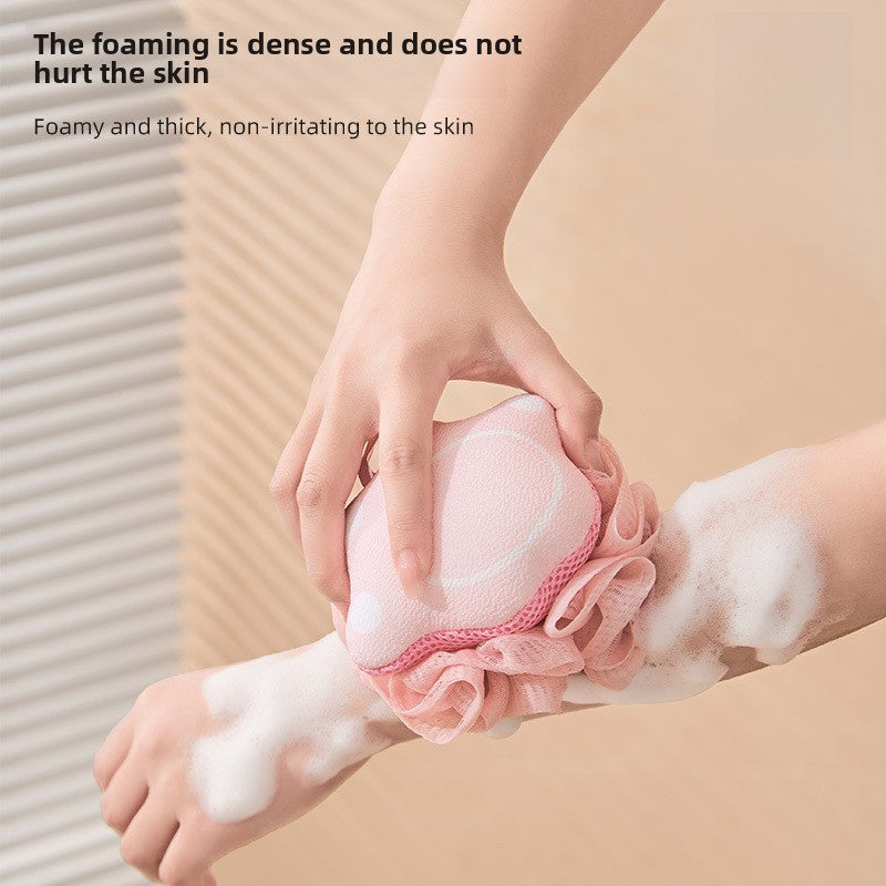 Nouvelle Bombe de Bain de Dessin Animé, Balle de Bain Mignonne, Célébrité Internet, Éponge de Fleur de Bain Douce Et Non Disséminée