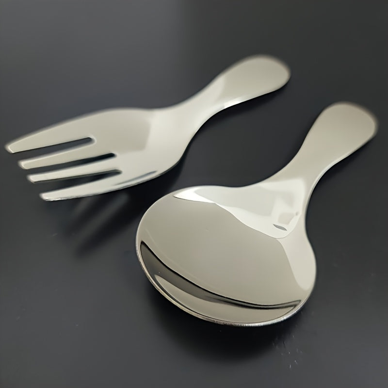 Mini Spoon and Fork, Portable Tableware for Outdoor Camping, Hiking, Lunch, Camping Cooking - Durable Tablewar