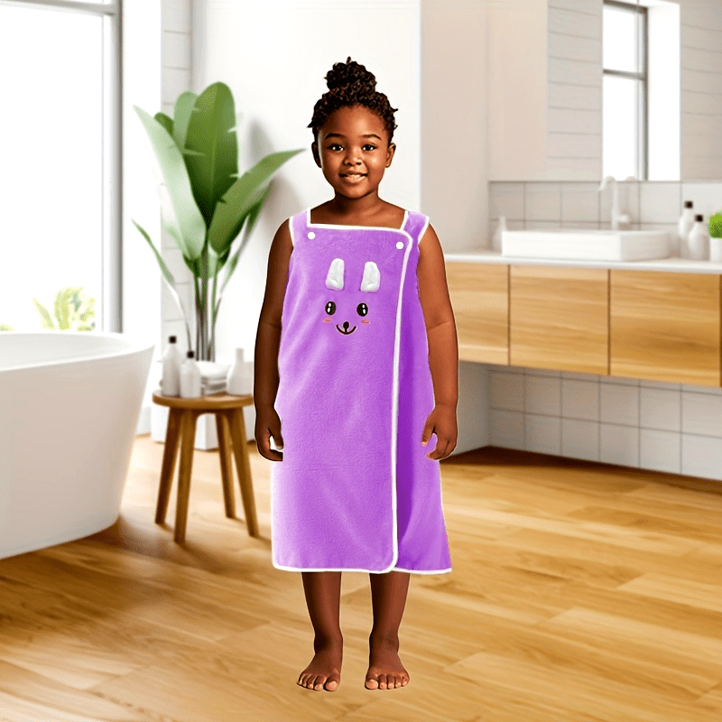 A Wearable Bath Skirt, a Cute Rabbit Ear Bathrobe, a Warm Thick Bathrobe, a Sauna Beach Pool Towel, And a Soft Absorbent Bath Towel.