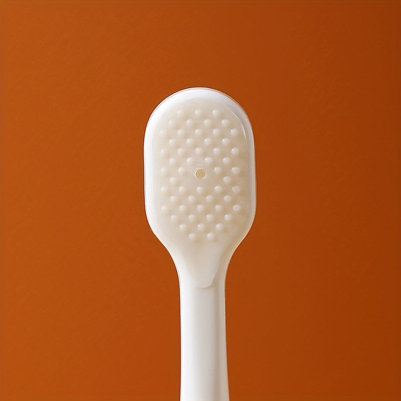 Brosse à dents souple à poils doux, design dinosaure, facile à nettoyer, pour enfants de 3 à 6 ans