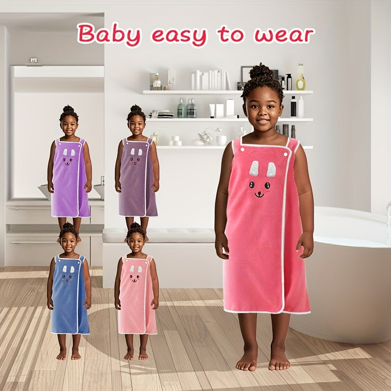 A Wearable Bath Skirt, a Cute Rabbit Ear Bathrobe, a Warm Thick Bathrobe, a Sauna Beach Pool Towel, And a Soft Absorbent Bath Towel.